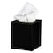 Alpine Industries Black Acrylic Tissue Box Cover 5.5" x 4.75" x 4.75" 407-BLK - alternate 3